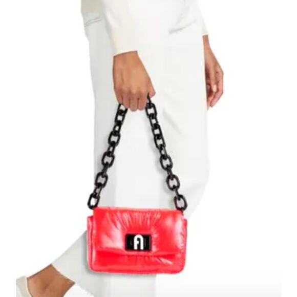 Furla Puff Chain Shoulder Bag - Picture 4 of 7